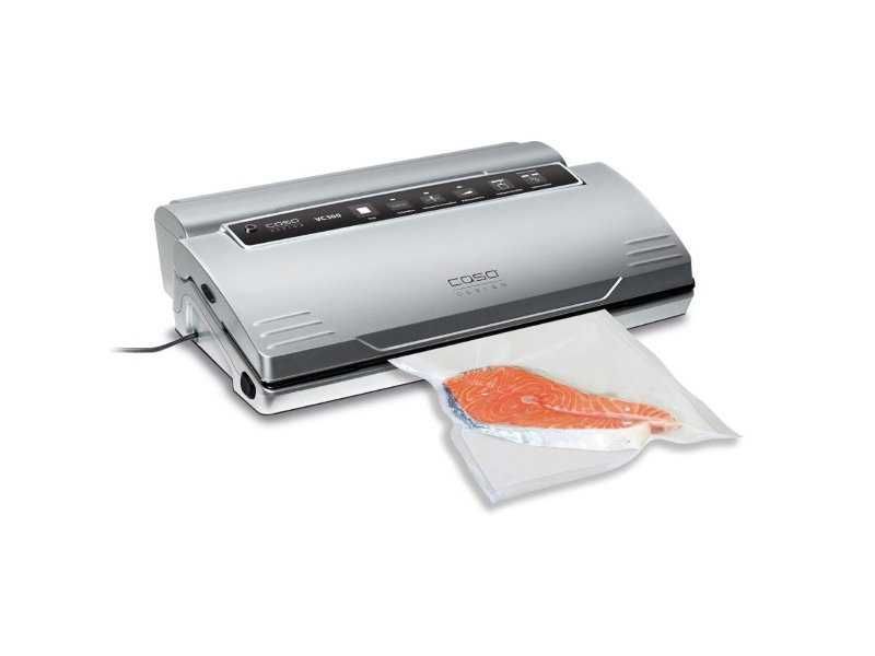 Машина за Вакуумиране на Храни с Двойно Запечатване Caso VC300, 120W