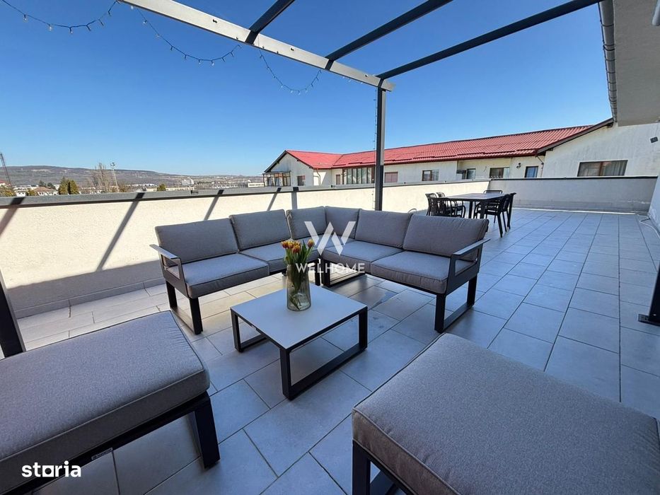 Penthouse 3 camere PREMIUM cu terasa 60mp in Selimbar, zona Brana