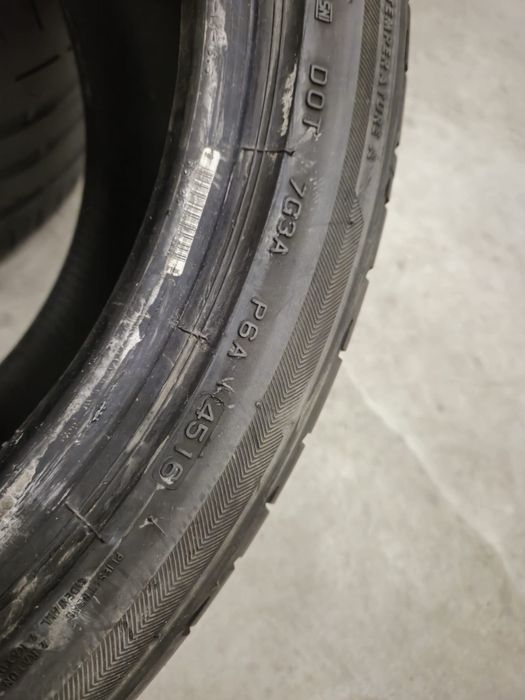 2 anvelope vara Runflat Bridgestone 255 40 18