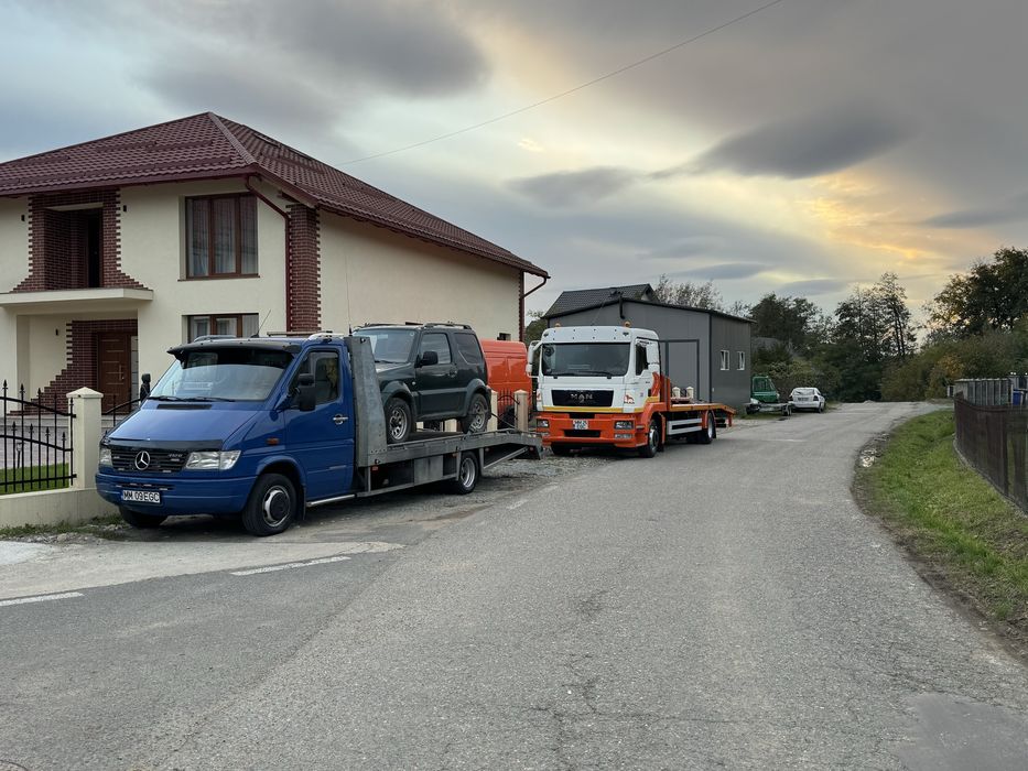 Transport utilaje/ Tractari autoutilitare