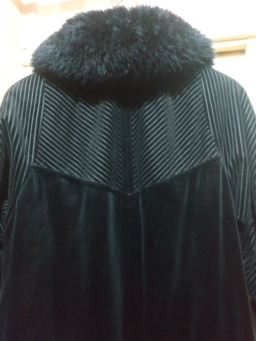 Пальто женское, нежный замш