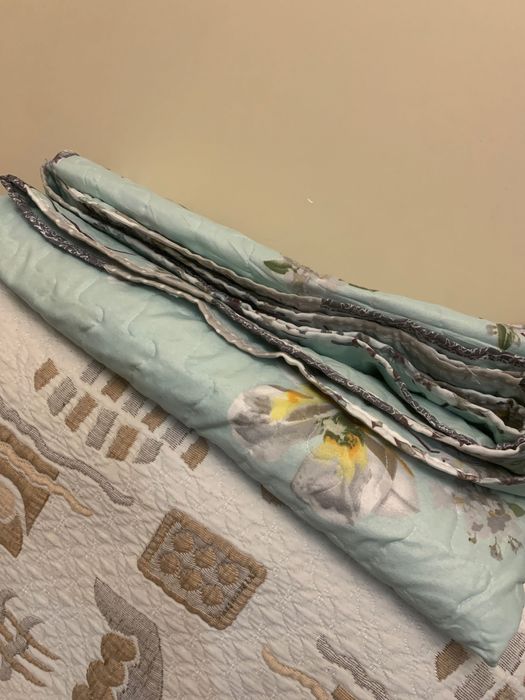 Одеяло махровое и подушки