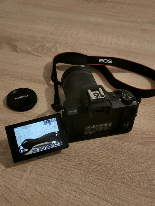 Kit aparat foto/video Canon M50 Mirrorless