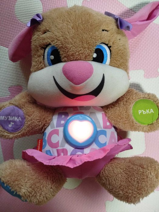 Музикална играчка куче Fisher price на български език