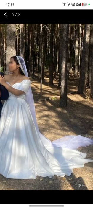 Продам свадебное платье 42 размер