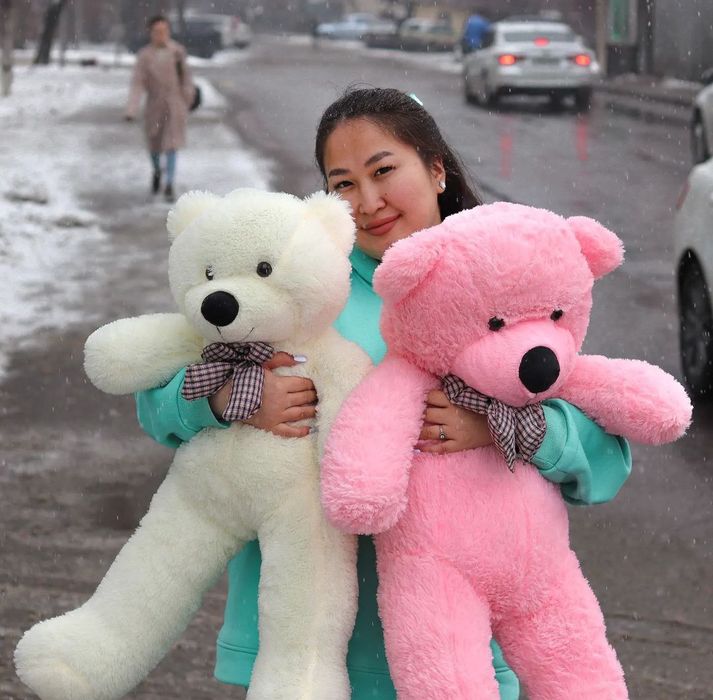 Плюшевые мишки от 60 до 200см