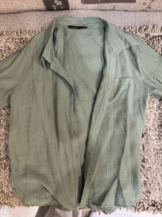 Рубашка цвета хакки