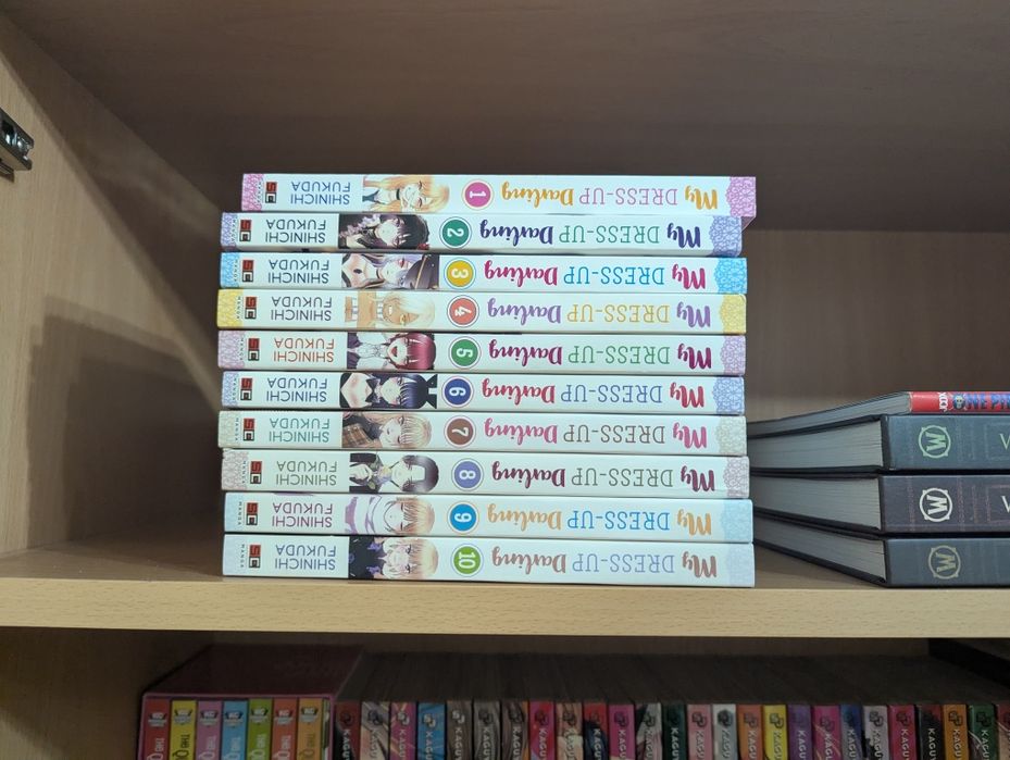 Манга поредици на английски език