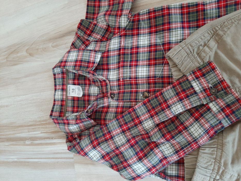 Set copii Pantaloni si Camasa Carters , H&M