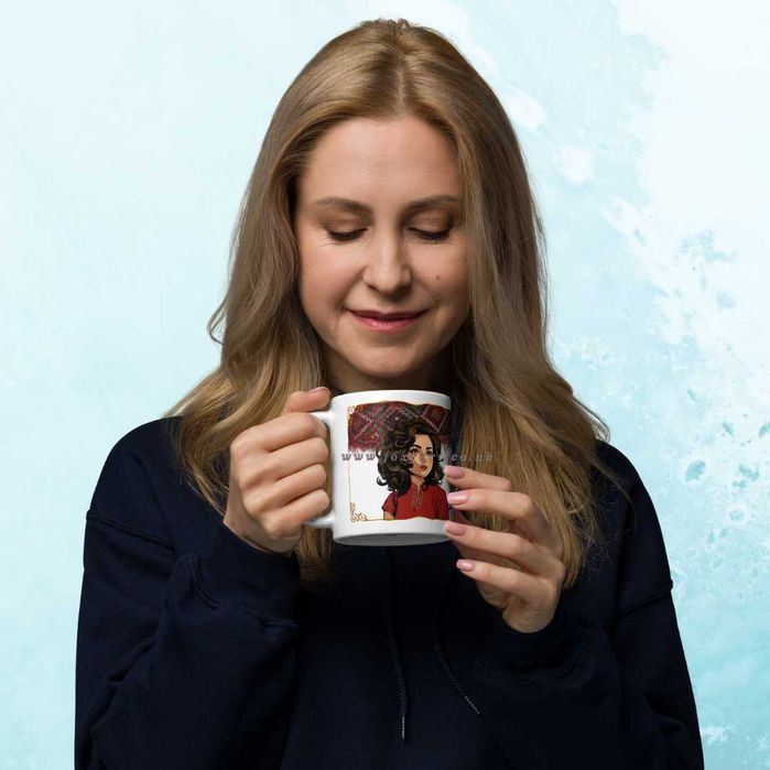 Керамична чаша с принт