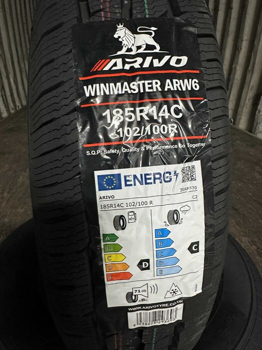 Нови зимни бусови гуми ARIVO WINMASTER ARW6 185R14C 102/100R 18514 18514C