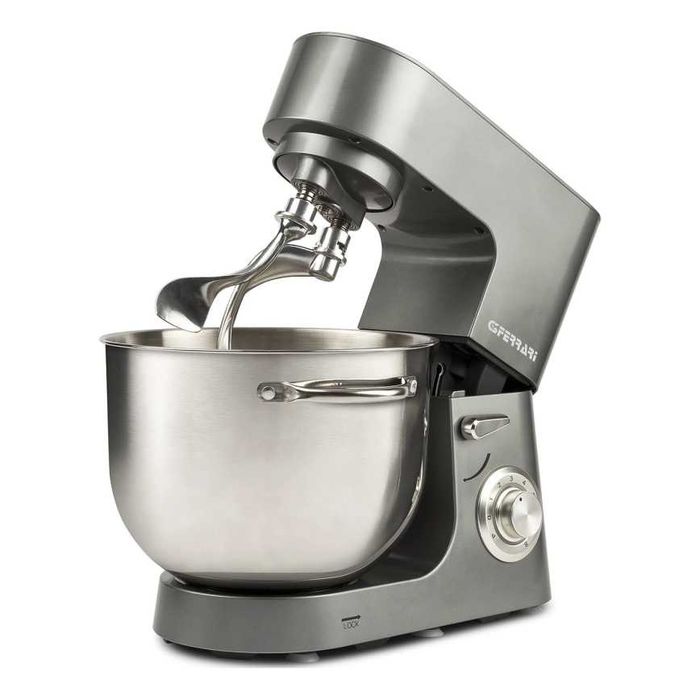 G3Ferrari G2016400 - Robot de bucătărie de masă cu cârlig dublu PASTAIO 8 l 1800W/230V crom mat