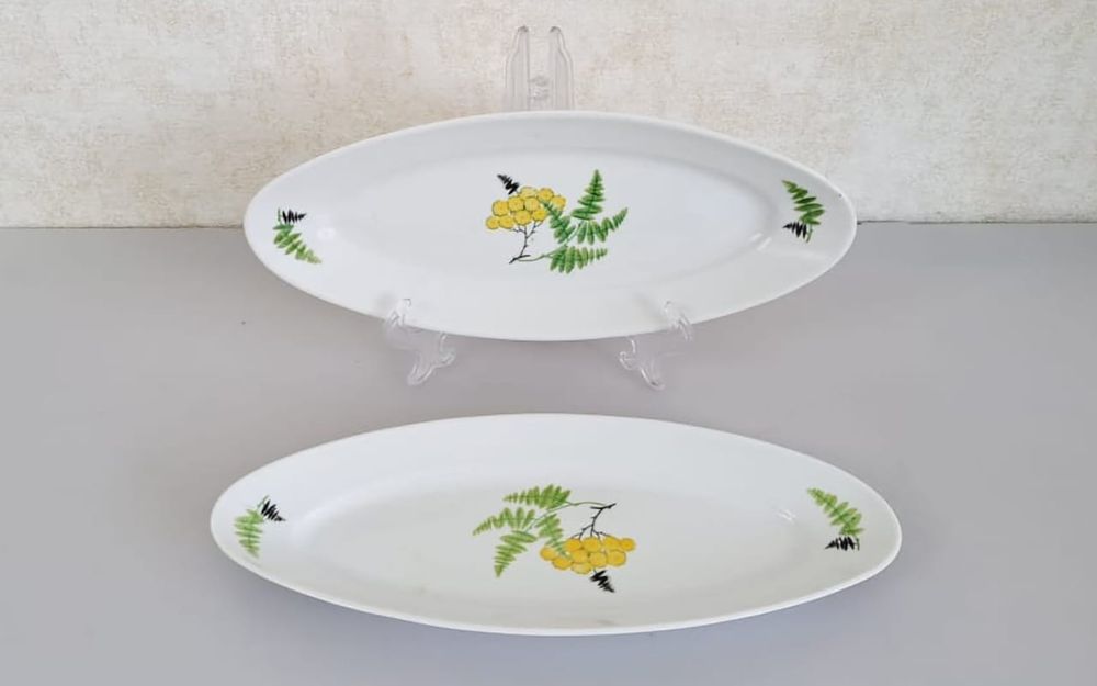 Тарелки фарфоровые Дулево