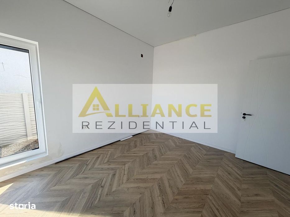 Casa individuală parter || 4 camere || 2 băi + dressing || teren 371mp