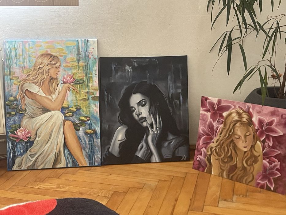 Tablou original in acrilice