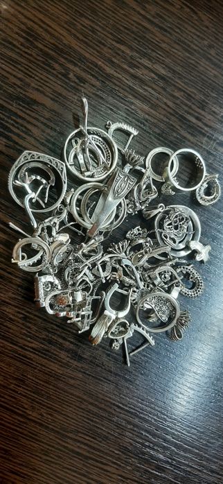 Лом серебра 925 пробы