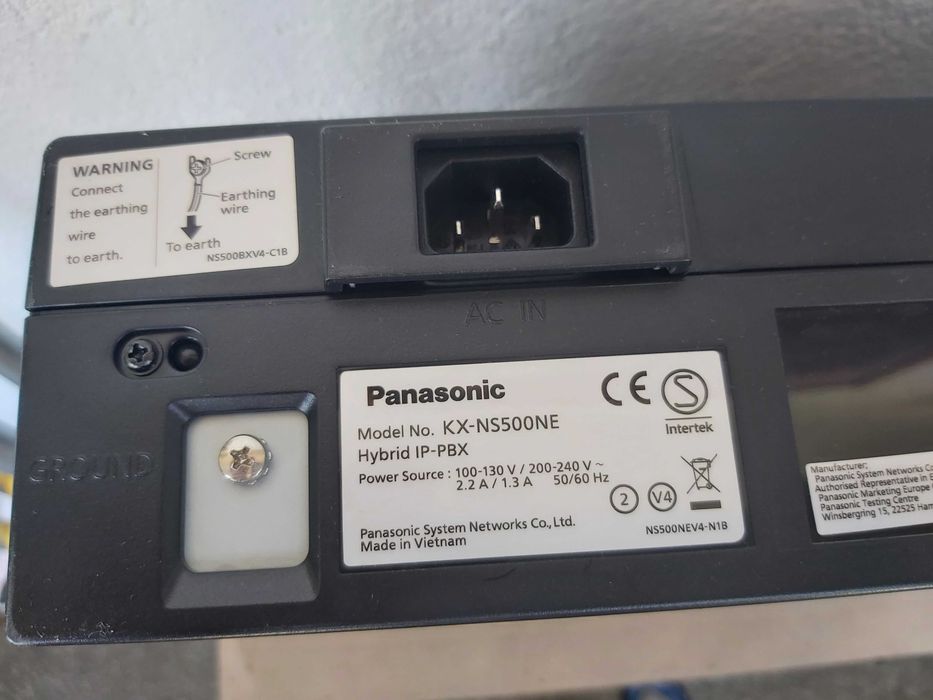 Centrală Telefonică Hibridă Panasonic KX-NS500NE, Comunicatii Digitale