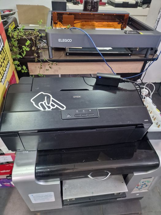 Imprimanta DTF-L1800+Cuptor DTF A3