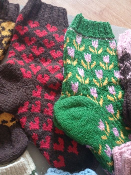 Носки, варежки ручная работа