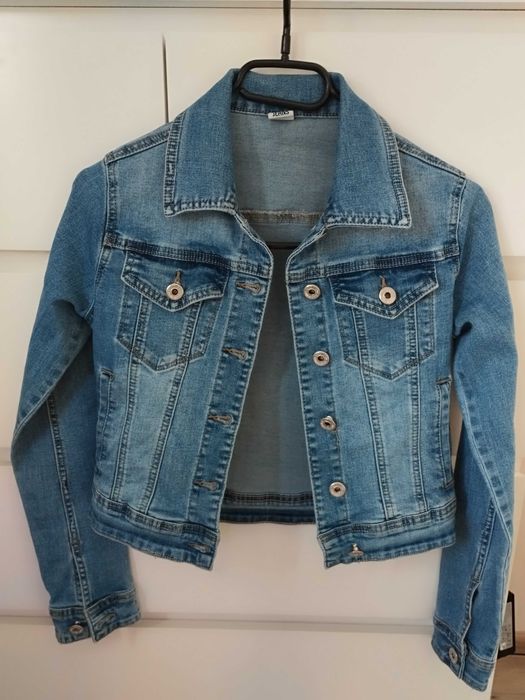 Дамско дънково яке - XS