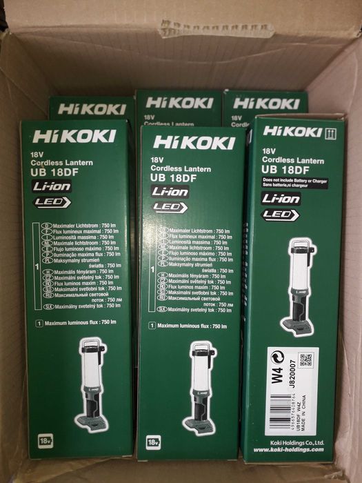 Promotie corp lanterna LED Hikoki UB18DF 18V si 36V Multivolt