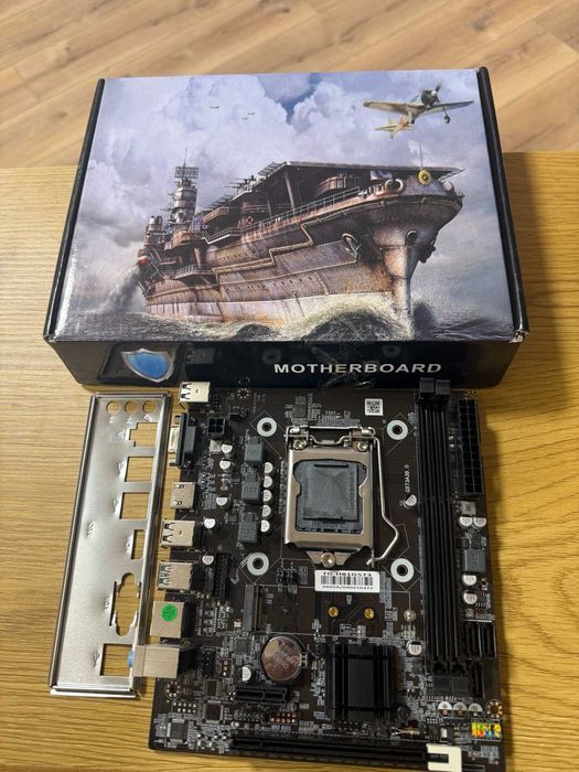 ASHATA H81 дънна платка LGA 1150 DDR3 M.2 – Нова, Open Box
