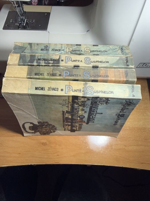 Set 4 volume „Puntea suspinelor” Michel Zévaco