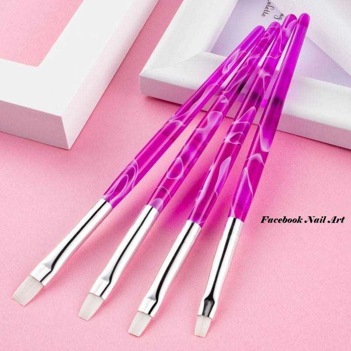 4бр Комплект четки за гел