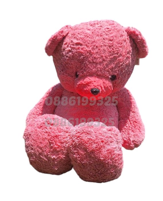 Голямо Розово плюшено Мече, Голям плюшен Мечок розов, Плюшена мечка