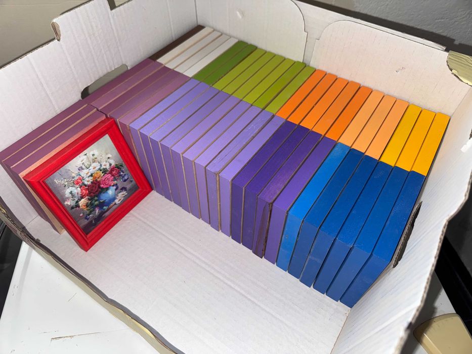 живописни мини картини цветя