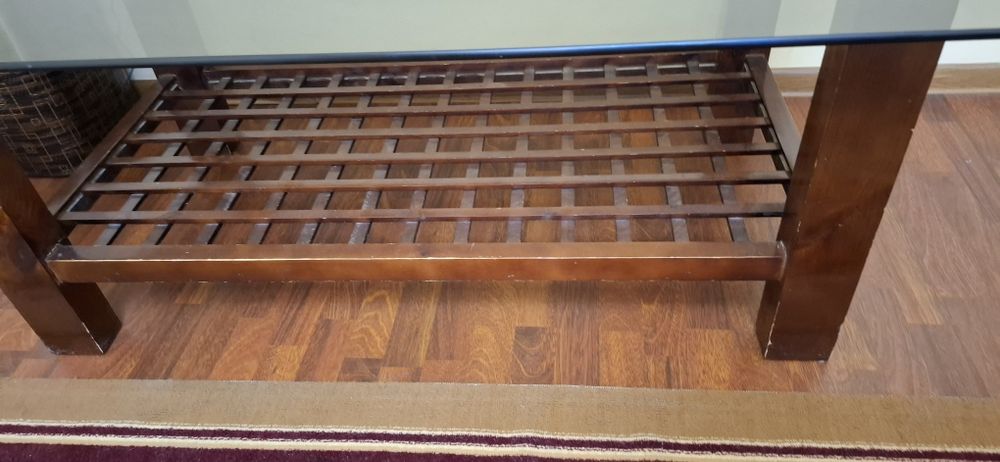 Стол журнальный стеклянный