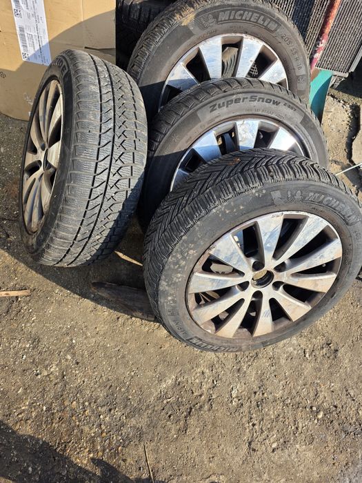 4 Roti aliaj vw passat b6 b7 golf 5 6 7 5x112 205 55 r16