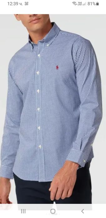 POLO Ralph Lauren Classic Fit Cotton Mens / М ОРИГИНАЛ НОВО Мъжка Риза