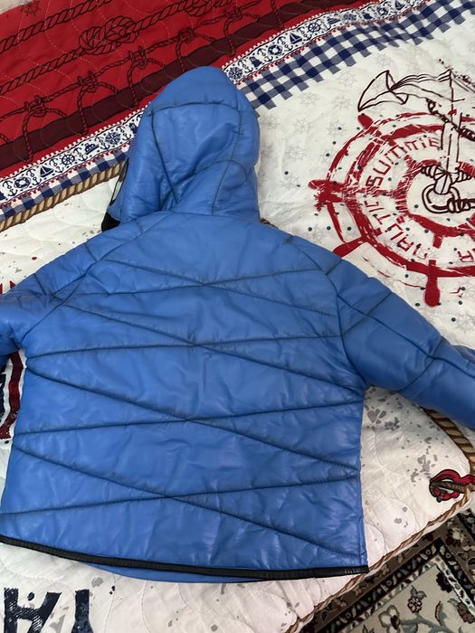 Куртка кожаная детская