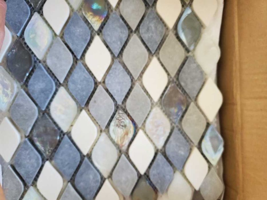 Декоративни Мозайчни Плочки Фаянс Камък Различни Модели Италия