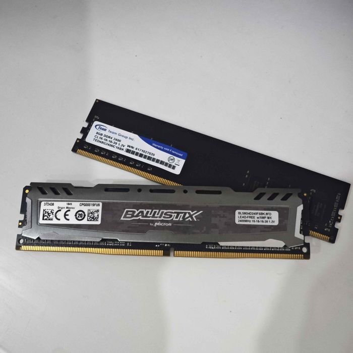 Оперативки ddr4 2400 8gb