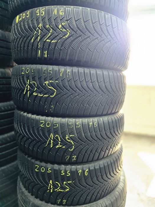4x 205/55/16 M+S HANKOOK Stare excelentă