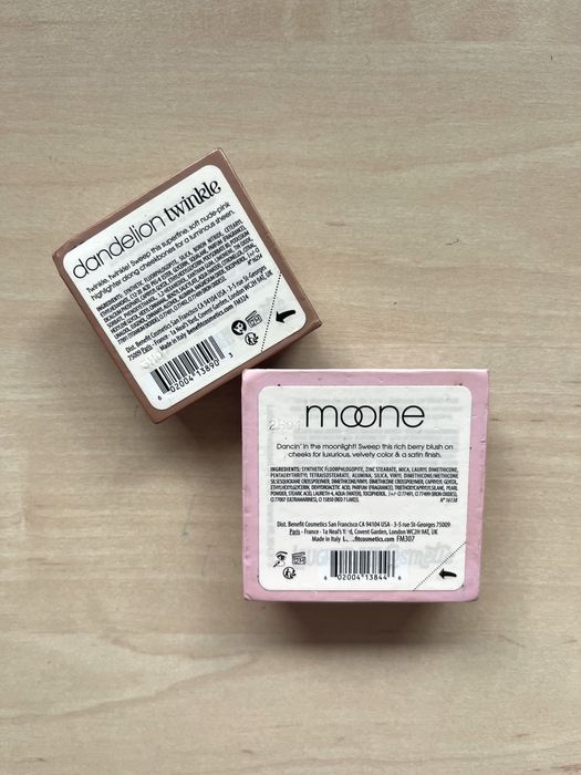 Руж и хайлайтър на Benefit Cosmetics