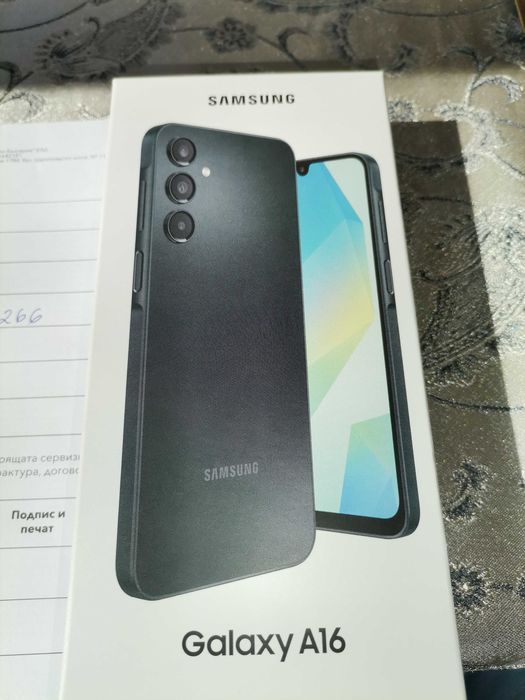 Продавам 100евро Самсунг Галакси А16чисто нов.с 2 г. гаранция.