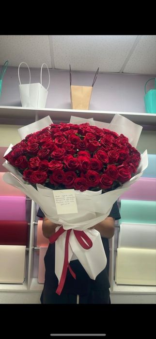 101 роза всего 49900тг!