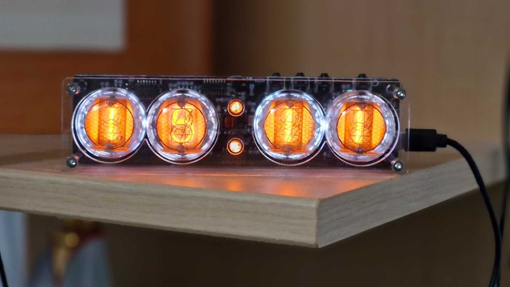 Modul ceas cu tuburi Nixie