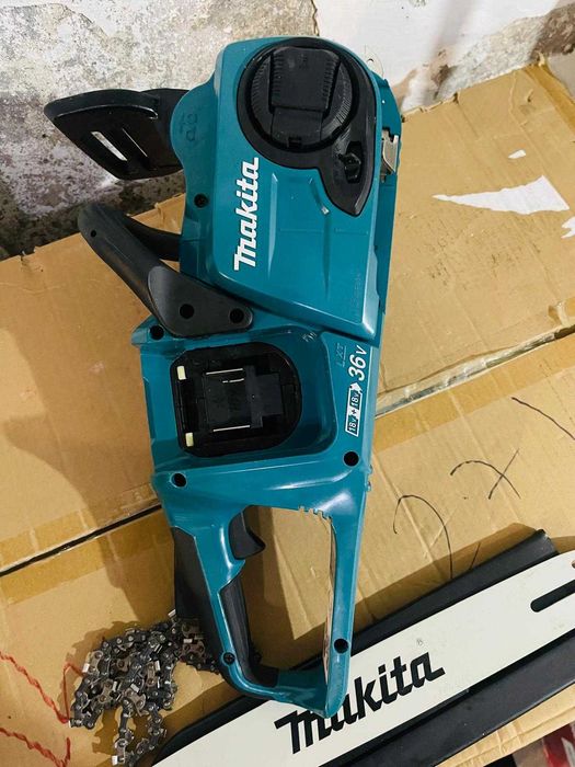 Fierastrau cu lant Makita DUC353Z compatibil cu acumulatori LXT 18VX2, lama 35 cm