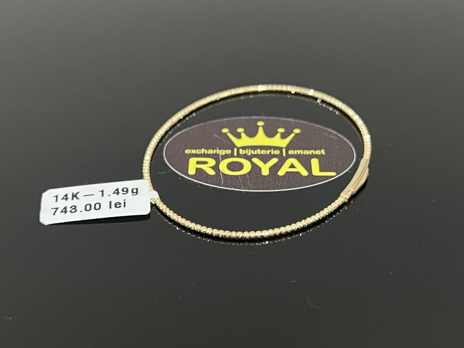 Bijuteria Royal CB : Bratara dama aur 14k  1,49 gr