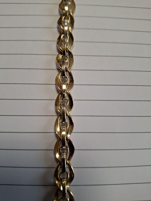 Златна дамска гривна 14К, 18/19 см 7,20 гр  650 евро