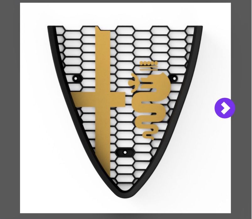 Alfa romeo 147/159 тунинг решетки