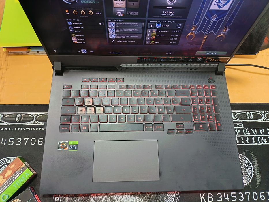 Аренда игровой ноутбук 3050ti