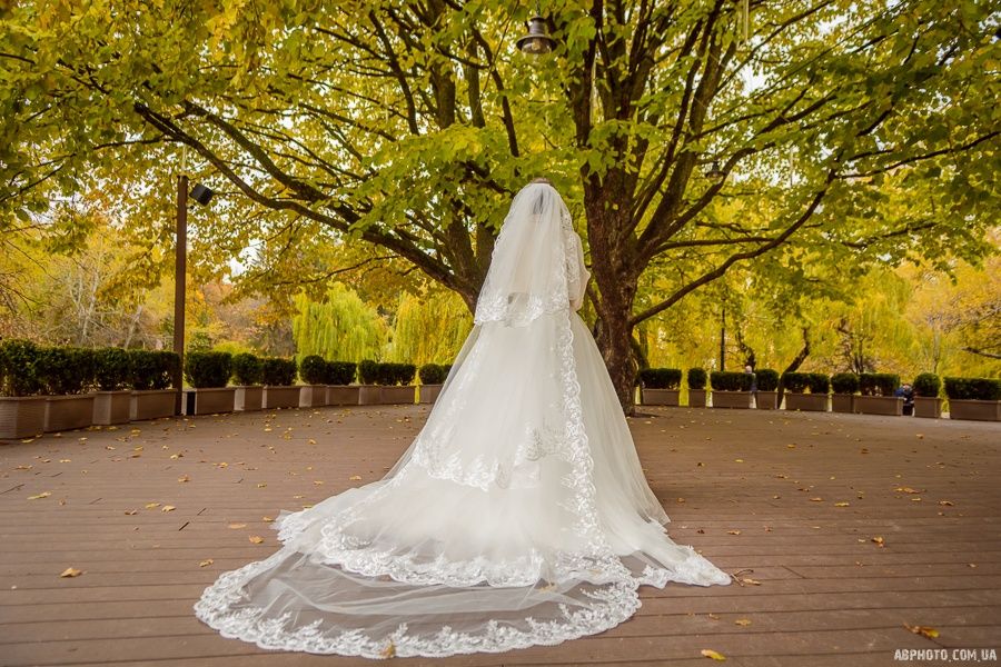 фата из трех ярусов