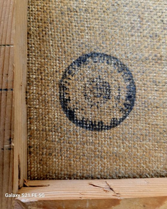 ”La depănușat porumb”-Tablou AUTENTIC, ul/pz, Ott Zoltan (1881-1946)