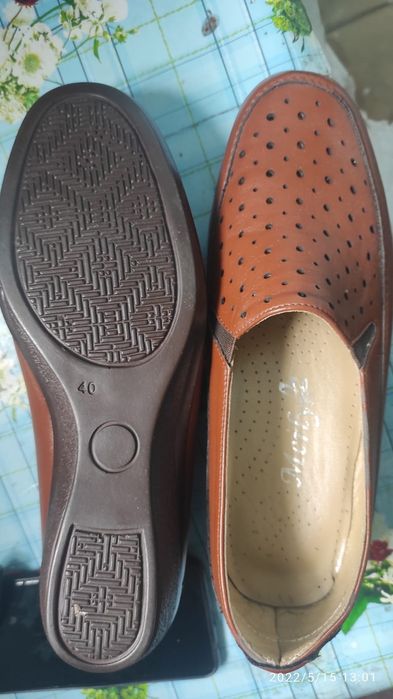 Туфли летние 40 размер