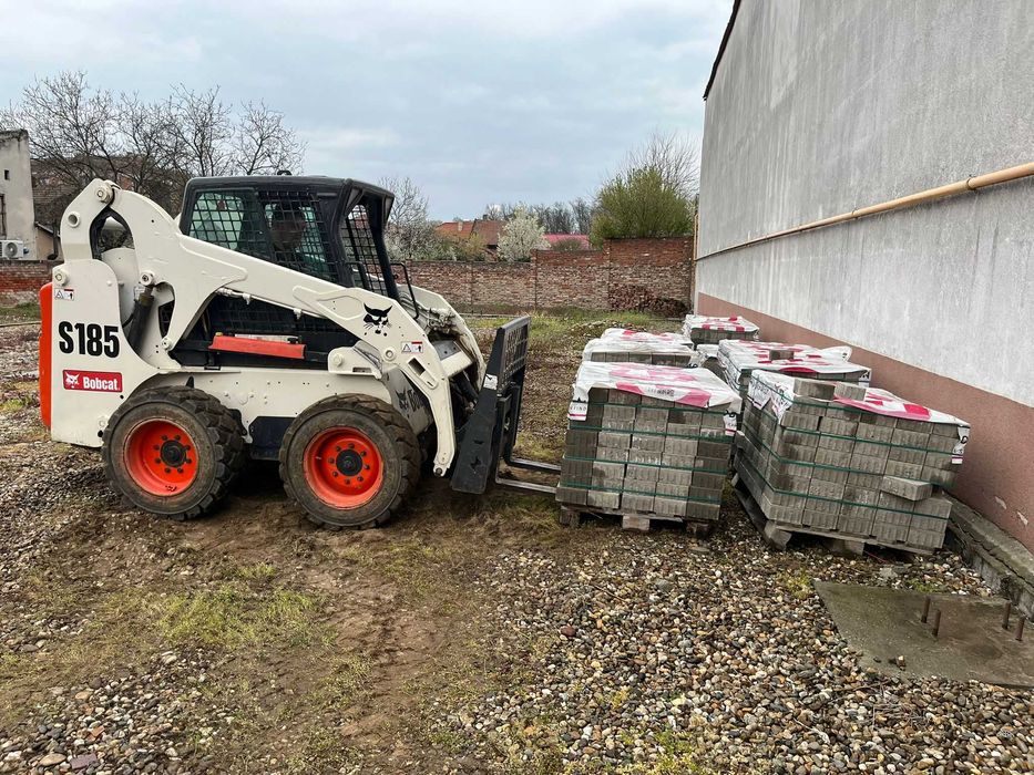 Pavaj rezistent,  piese, 8cm grosime, gri beton